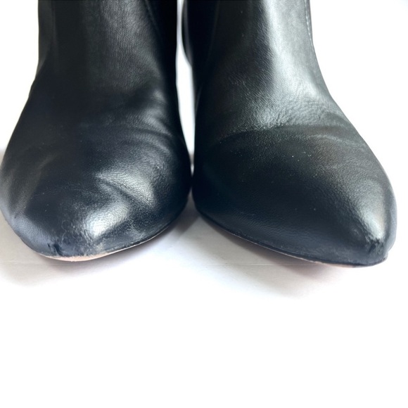 Sam Edelman Black boots Classic Hartley Mid Calf Dress Bootie Block Heel sz 9.5 - Picture 9 of 16